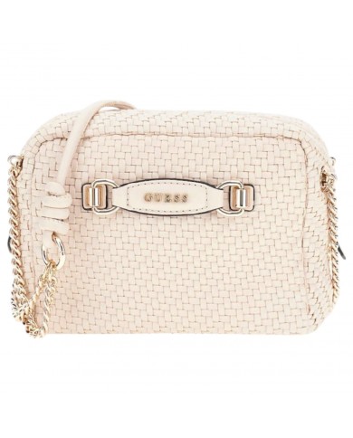 Tracolla Donna Guess Francy Intrecciata Leather Shell