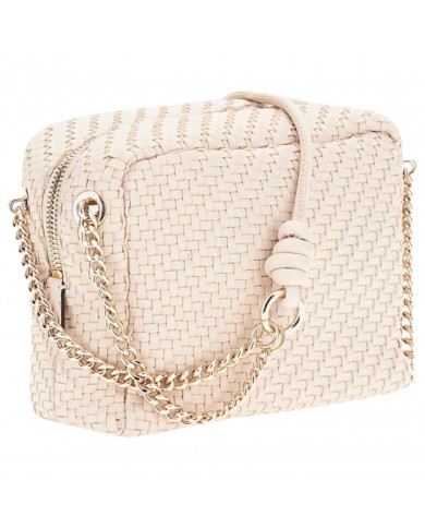 Tracolla Donna Guess Francy Intrecciata Leather Shell