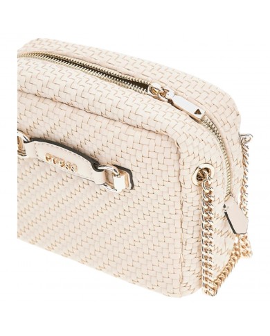 Tracolla Donna Guess Francy Intrecciata Leather Shell