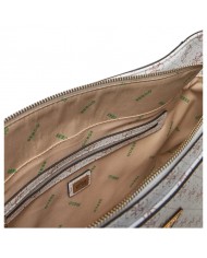 Shopper Donna Guess Eco Erica 4G Logo Leather Cream