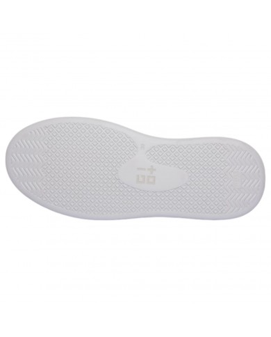 Sneaker Donna Gio+ Pia Charms Traforata Rafia Leather Black