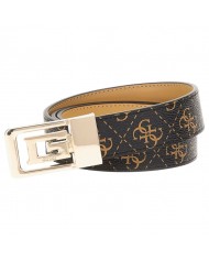 Portafoglio Guess Donna Laurel Slg 4G Logo Leather Latte