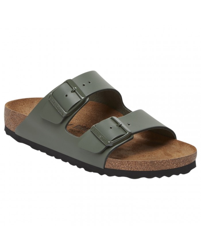 Sandalo Uomo Birkenstock Unisex Donna Arizona Birko-Flor  BS Thyme Verde