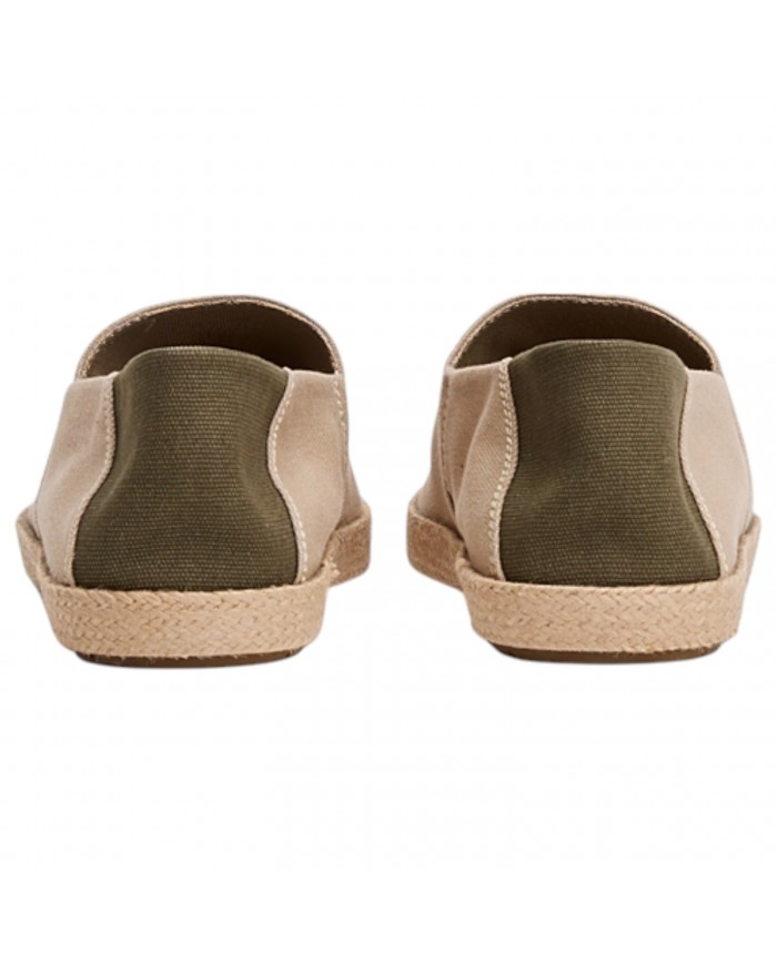 Espadrillas Uomo Tommy Hilfiger Slip On Cotone Beige