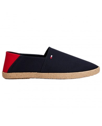 Espadrillas Uomo Tommy Hilfiger Slip On Cotone Navy Blue