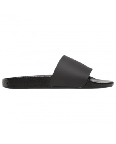 Ciabatta Uomo Ralph Lauren Pony Logo Polo Slide in Eva Black