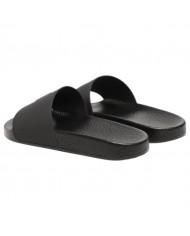 Ciabatta Uomo Ralph Lauren Pony Logo Polo Slide in Eva Black