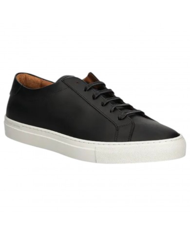 Sneaker Uomo Polo By Ralph Lauren Jermain Lux Leather Black