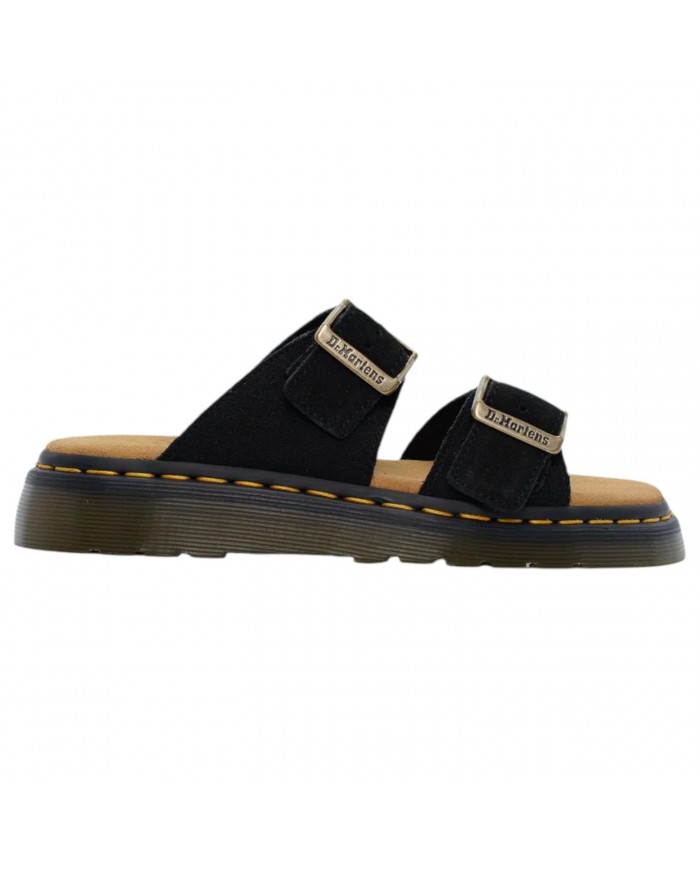 Ciabatta Uomo Dr Martens Josef  Eh Suede Black