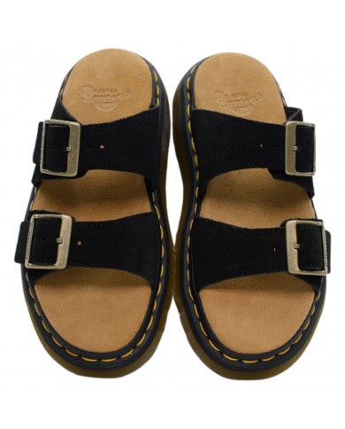 Ciabatta Uomo Dr Martens Josef  Eh Suede Black