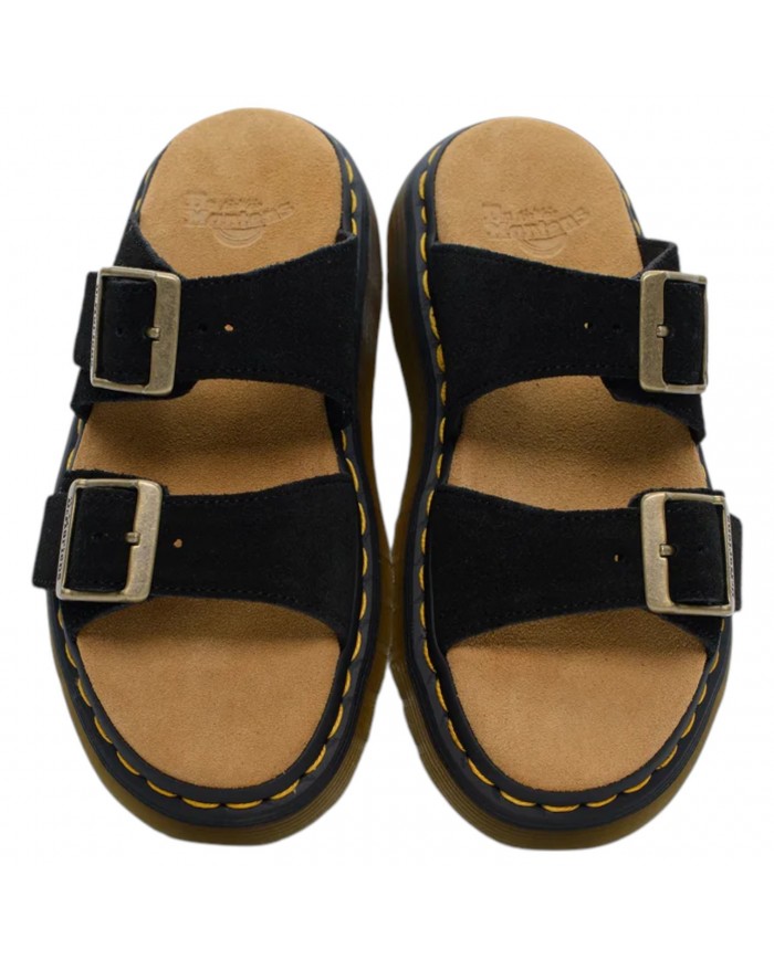 Ciabatta Uomo Dr Martens Josef  Eh Suede Black