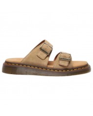 Ciabatta Uomo Dr Martens Josef Bronx Suede Savannah Tan Beige