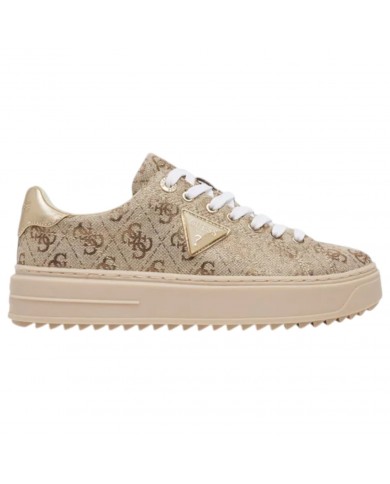 Sneaker Donna Guess Denesa 4G Logo Gold