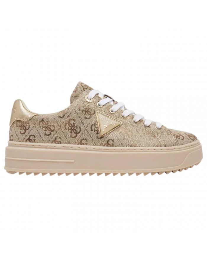 Sneaker Donna Guess Denesa 4G Logo Gold
