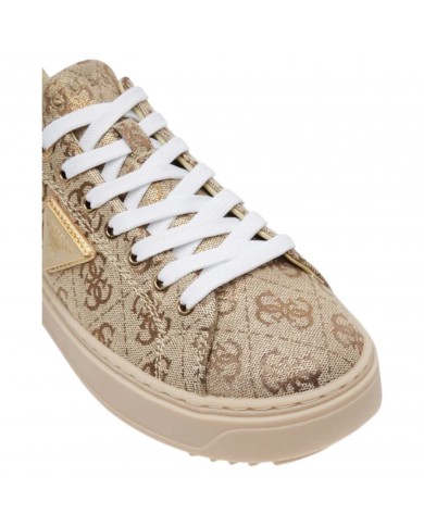 Sneaker Donna Guess Denesa 4G Logo Gold