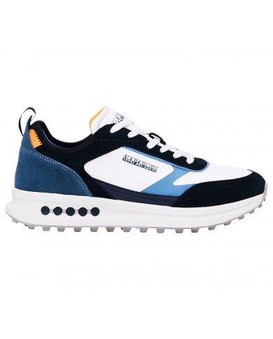 Sneakers Uomo Napapijri Slate 16 Nylon Suede White Navy