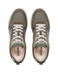 Sneakers Uomo Napapijri Slate 16 Nylon Suede Green Military