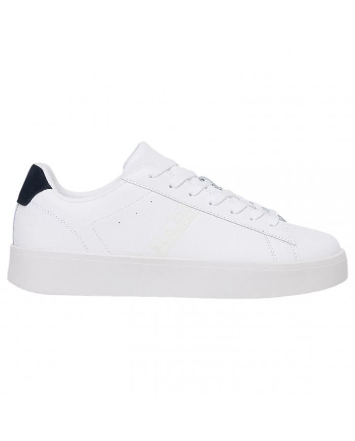 Sneakers Uomo Napapijri Onyx 01 Leather White Navy