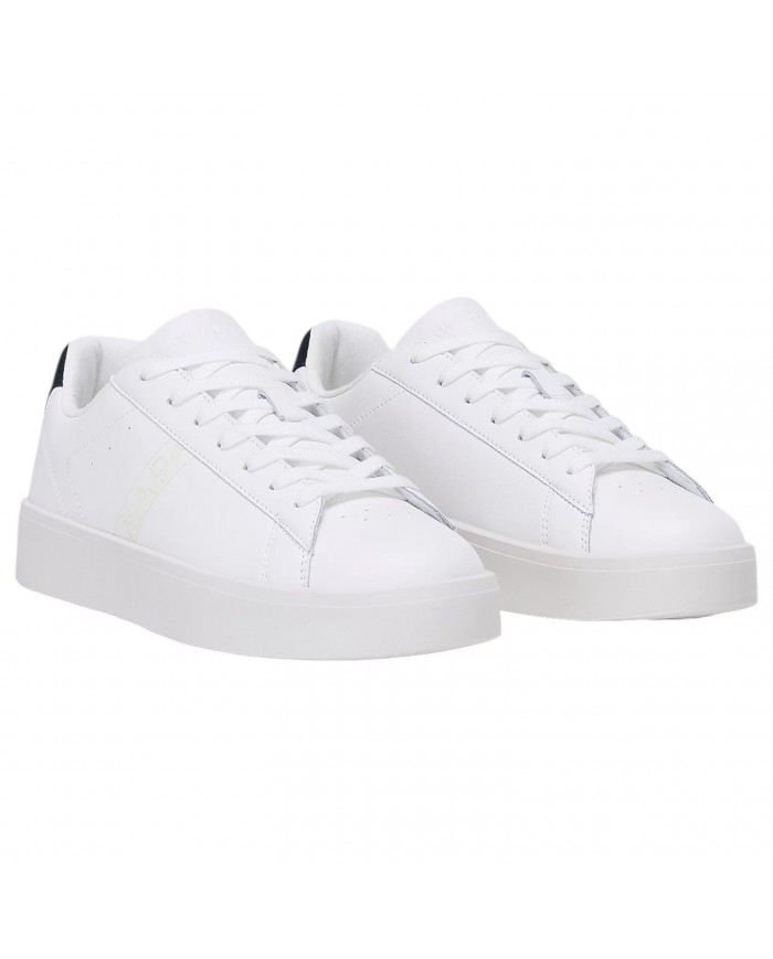 Sneakers Uomo Napapijri Onyx 01 Leather White Navy
