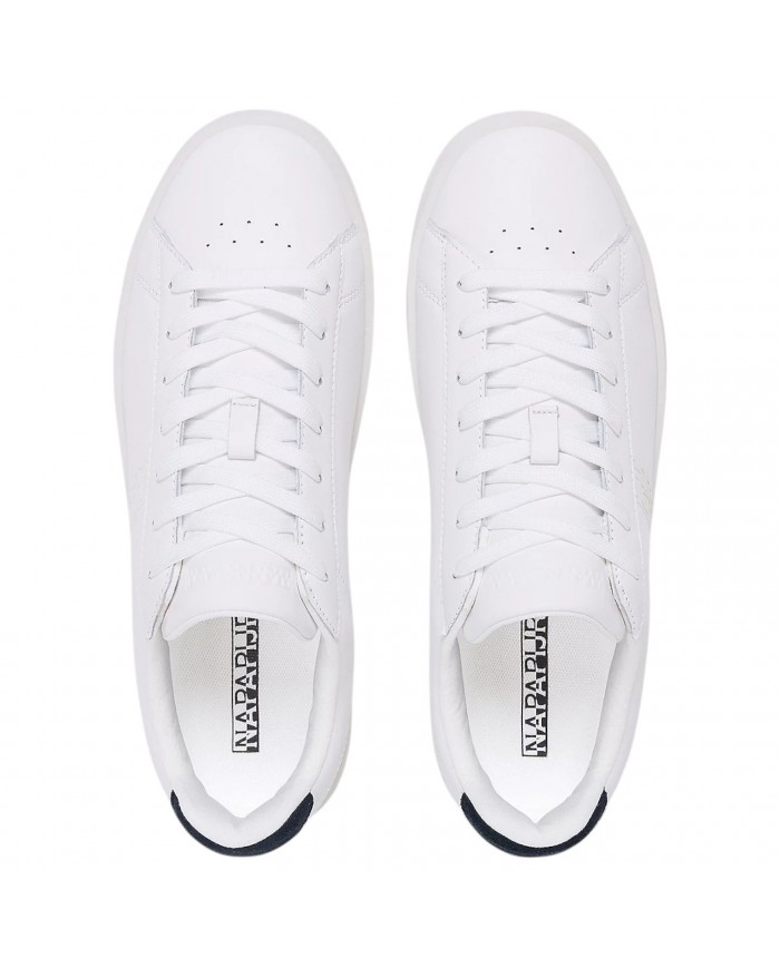 Sneakers Uomo Napapijri Onyx 01 Leather White Navy