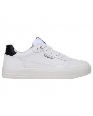 Sneakers Uomo Napapijri Bark 12 Leather White Black