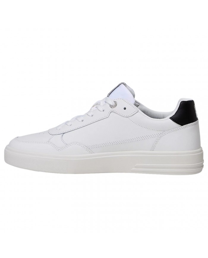 Sneakers Uomo Napapijri Bark 12 Leather White Black