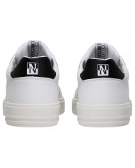 Sneakers Uomo Napapijri Bark 12 Leather White Black