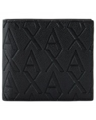 Tracolla Donna Armani Exchange Logata Leather Black