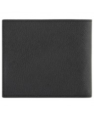 Portafoglio Armani Exchange Uomo Line Logo Saffiano Leather Black