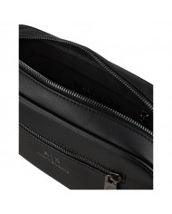 Pochette Uomo Armani Exchange Monogram Logo Leather Black
