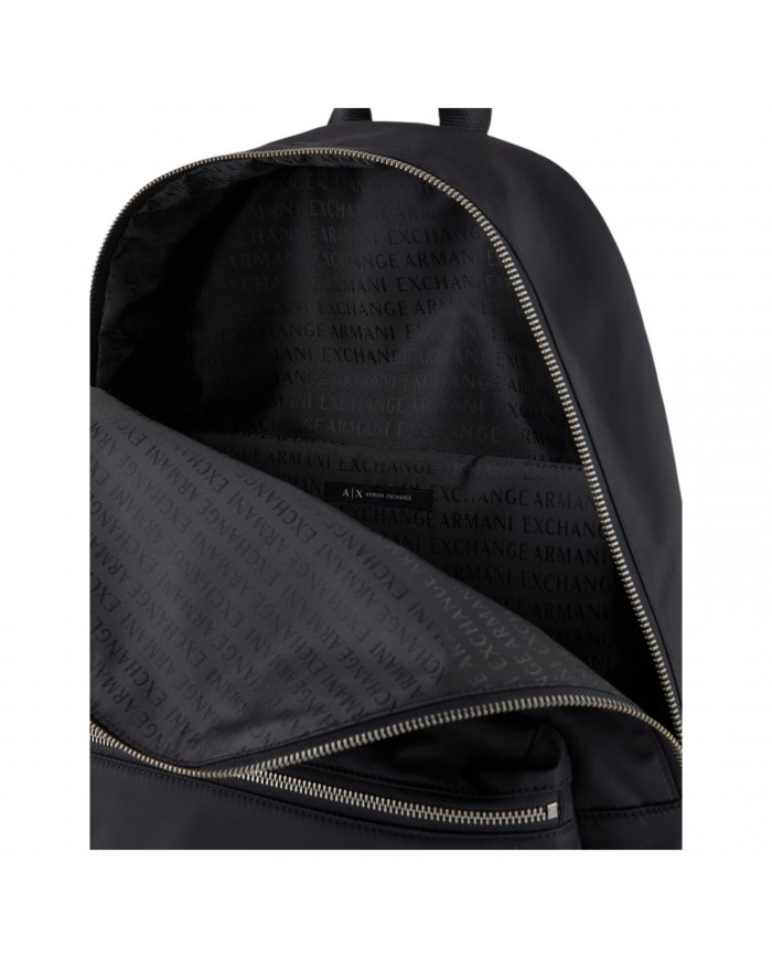 Zaino Uomo Armani Exchange Backpack Mesh Black