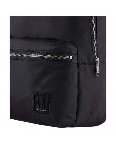 Zaino Uomo Armani Exchange Backpack Mesh Black