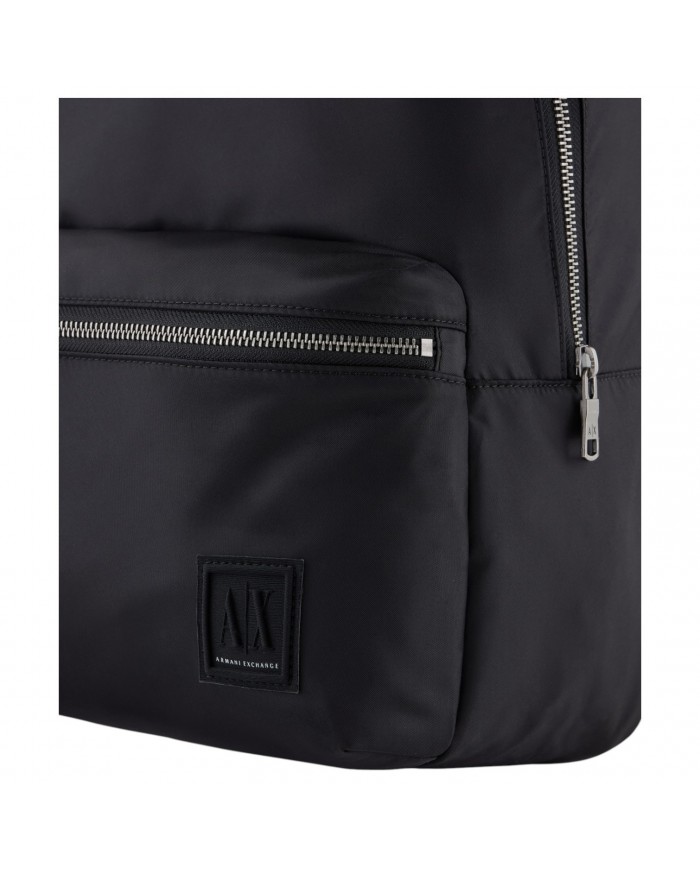 Zaino Uomo Armani Exchange Backpack Mesh Black