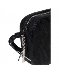 Tracolla Donna Armani Exchange Logata Leather Black