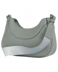 Tracolla Donna Armani Exchange Hobo Logata Leather Sage Green