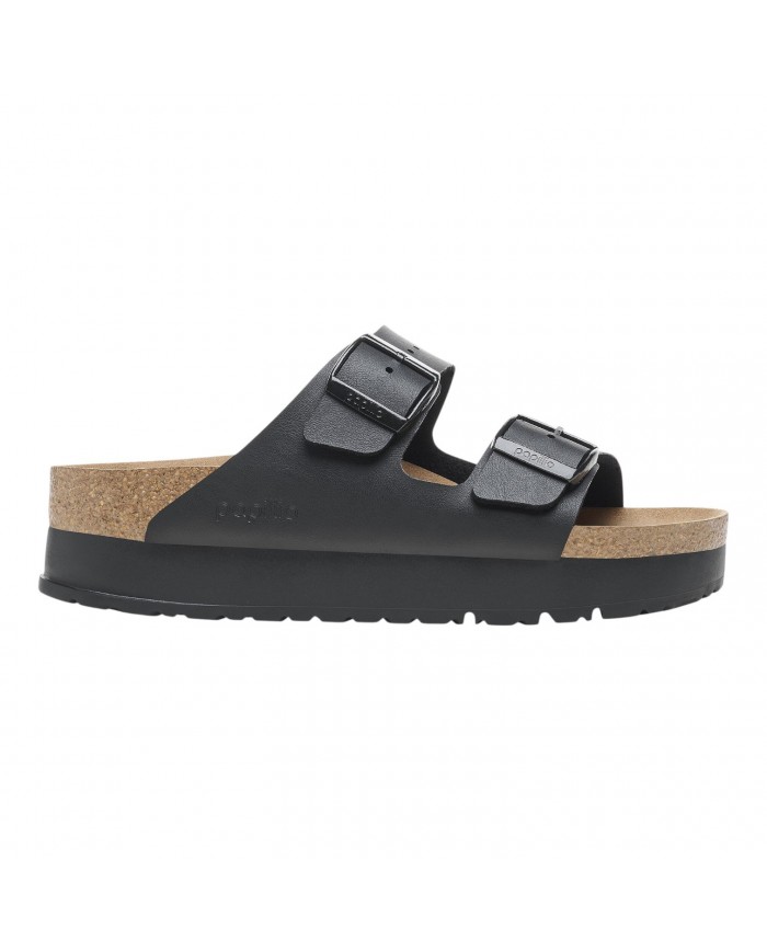 Sandalo Donna Birkenstock Papillio  Arizona Pap Flex Plarform Black