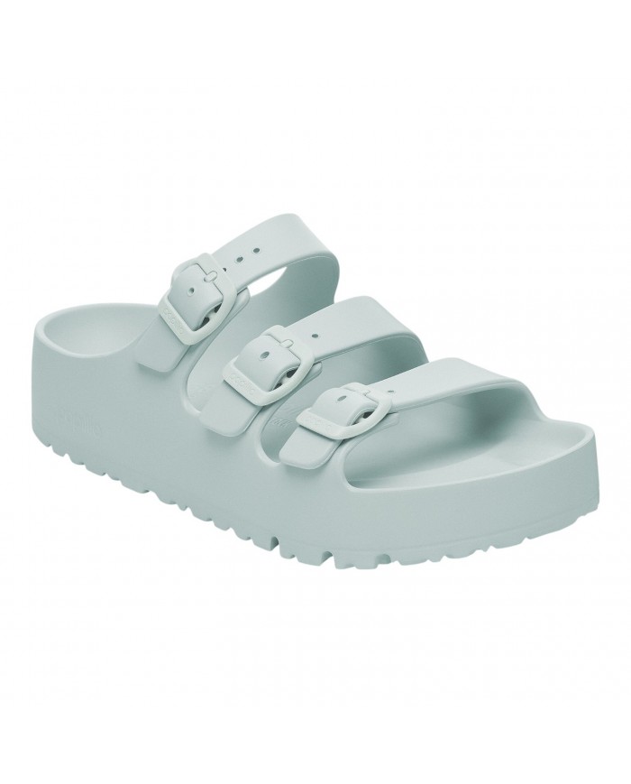 Sandalo Donna Birkenstock Unisex Florida III Eva Pap Flex PLatform Surf Green