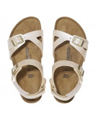 Sandalo Bimbo Birkenstock Rio AS Kids Graceful Pearl White