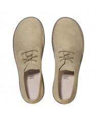 Scarpa Uomo Birkenstock Unisex Donna Stringata Uppsala Low Pelle scamosciata Faded Khaki