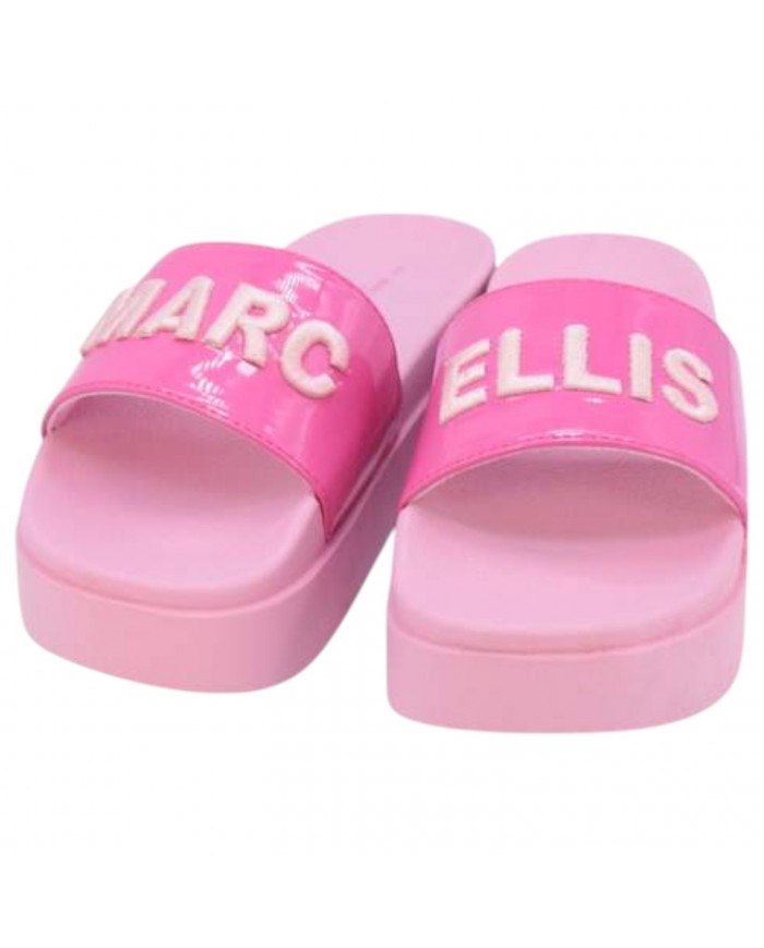 Ciabatta Marc Ellis Donna Platform Logata Pink