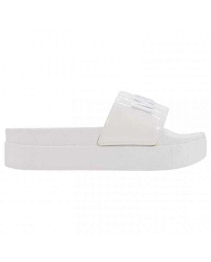 Ciabatta Marc Ellis Donna Platform Logata White