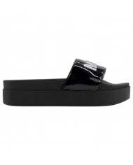 Ciabatta Marc Ellis Donna Platform Logata Black Silver