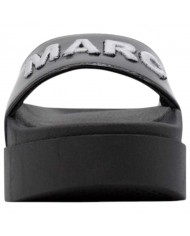 Ciabatta Marc Ellis Donna Platform Logata Black Silver