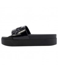 Ciabatta Marc Ellis Donna Platform Logata Black