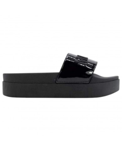 Ciabatta Marc Ellis Donna Platform Logata Black