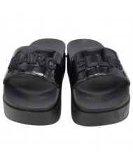 Ciabatta Marc Ellis Donna Platform Logata Black