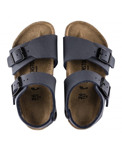 Sandalo Bimbo Birkenstock New York Kids BS Navy