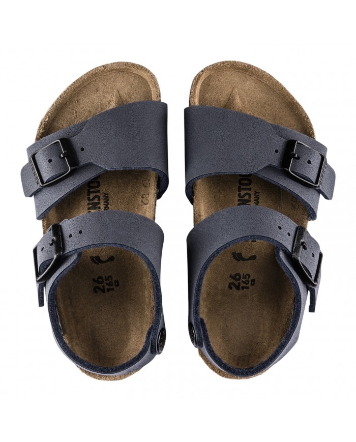 Sandalo Bimbo Birkenstock New York Kids BS Navy