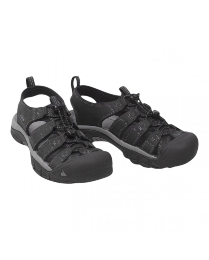 Sandalo Uomo Trekking Keen NewPort M Black Steel Grey