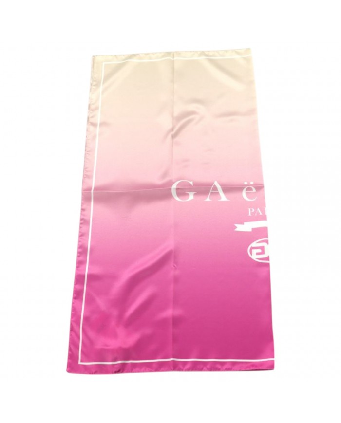 Foulard Gaelle Donna Stampa Logo Fucsia